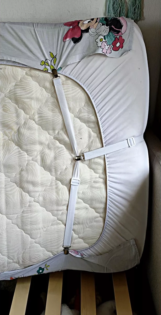 Greduha Çarşaf Askısı, 4'lü Paket, Yatak İçin 228815498 Beyaz