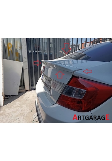 Honda Cıvıc Fb7 Boyasız Spoiler-fiberglass