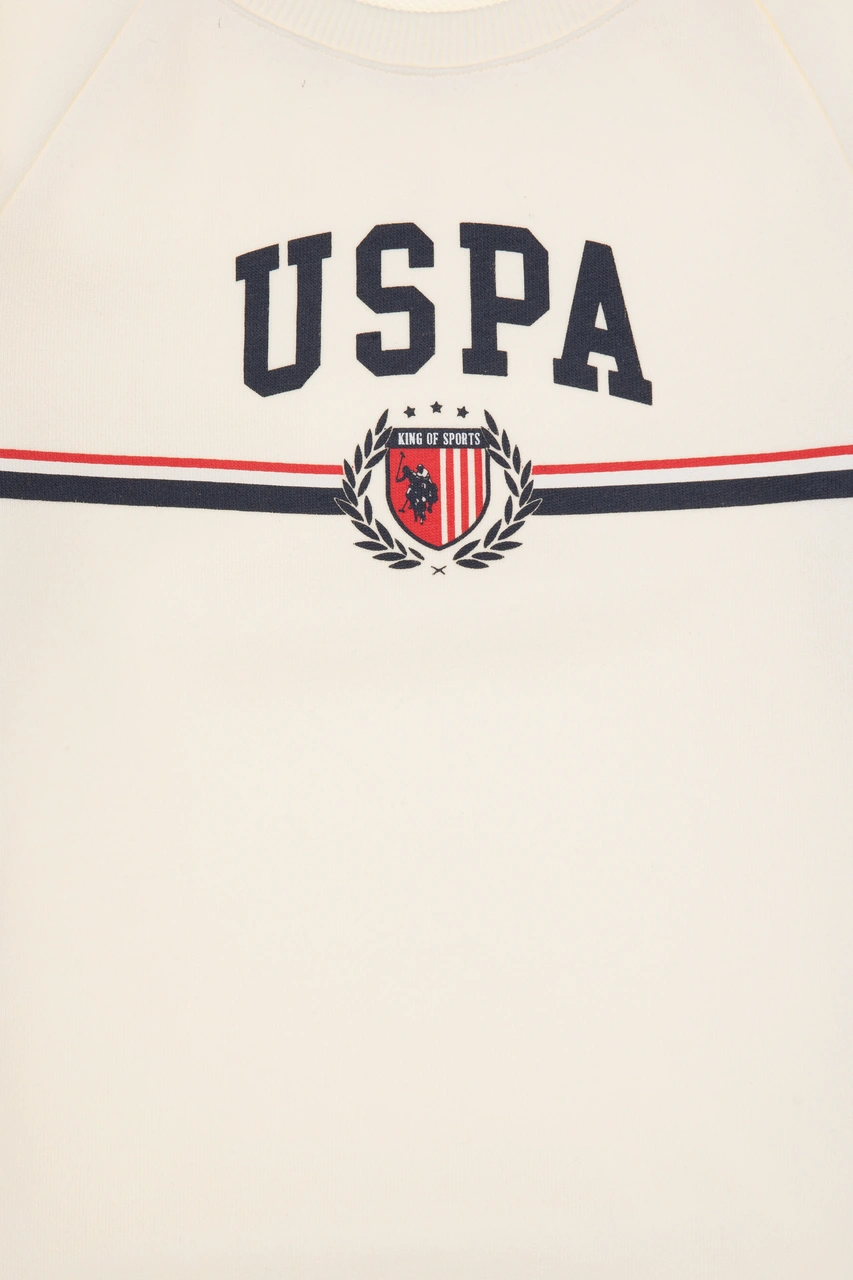 U.s. Polo Assn. Erkek Çocuk Sweatshirt 50316601-vr256 İnci