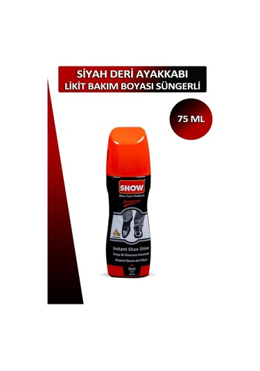 Dopar Show Deri Likit Ayakkabı Bakım Boyası 75 ML - Süngerli