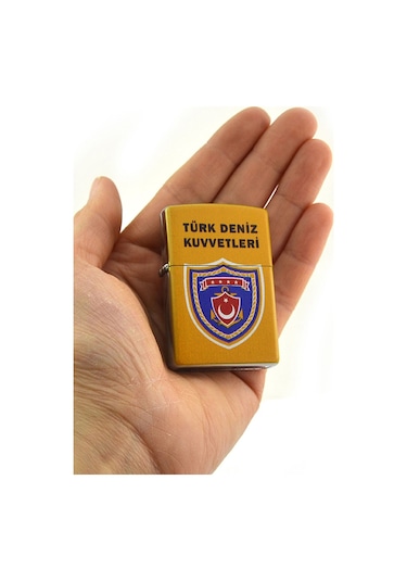 Türk Deniz Kuvvetleri Çakmak - Asker Künye Seti Açık Renk