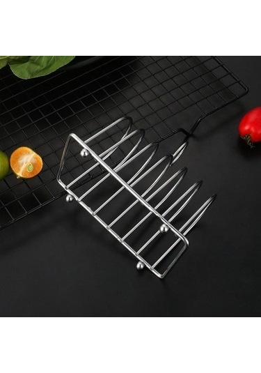 Yiyecek Rafı Yapışmaz Fırın Tedarik Kalınlaşmış Paslanmaz Çelik Kahvaltı Ekmek Depolama Rafı Dayanıklı Büyük Kapasiteli Diğer