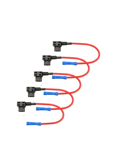 Mini Bıçak Sigorta Çoklayıcı Fuse Tap 5 Adet
