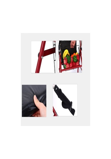 Dm9144 Rolatör 4 Tekerlekli Yürüteç Rolatör