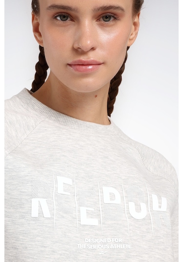 Reebok Runa Top Gri Kadın Sweatshirt Gri