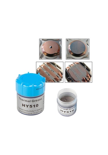 HY 510 Termal Macun 10G 1.93W/m-k - Cpu Gpu Ps4 Ps3 Pc Soğutma Macunu Pastası - Silikon Gres - 20gr