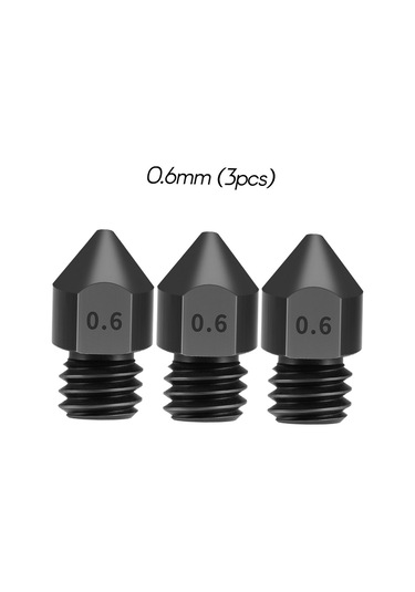 Sertleştirilmiş Çelik 0.6 Mm İçin 1.75 Mm Siyah 3 Adet