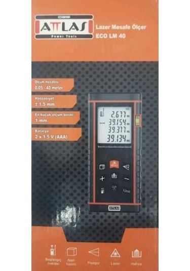 Attlas Eco LM 40 Lazermetre