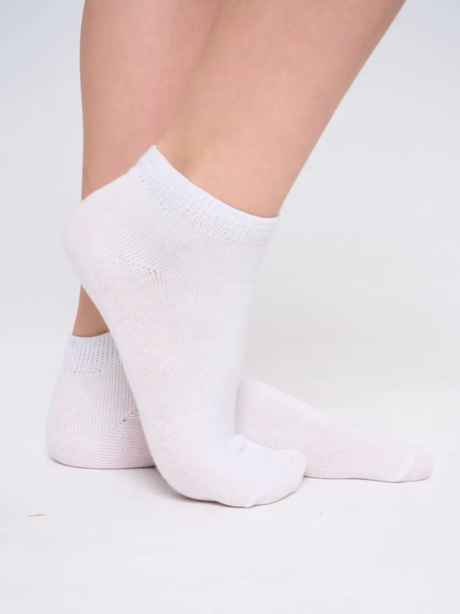 Alevtex Beyaz Düz Renk Çorap Seti 10 Ad 149450430 Beyaz