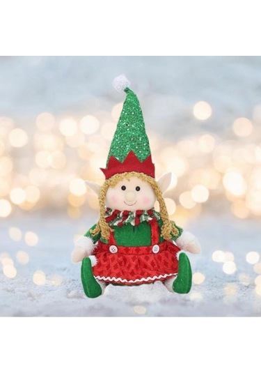 Suntek Yılbaşı Elf Bebek El Sanatları Dekorasyonu Stil-d
