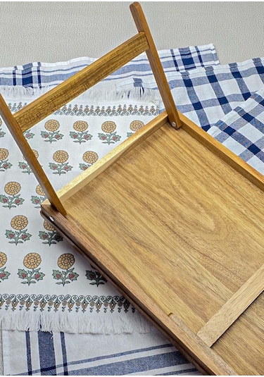 Akasya Tepsi - Açılır Kapanır Ayaklı Tepsi - 50x30 Cm