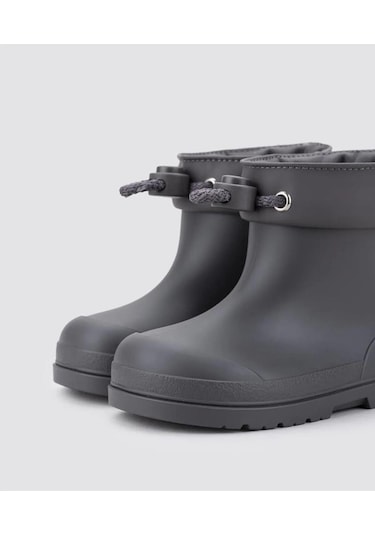 Igor W10305 017 Mendi Gri Çocuk Yağmur Çizmesi 001