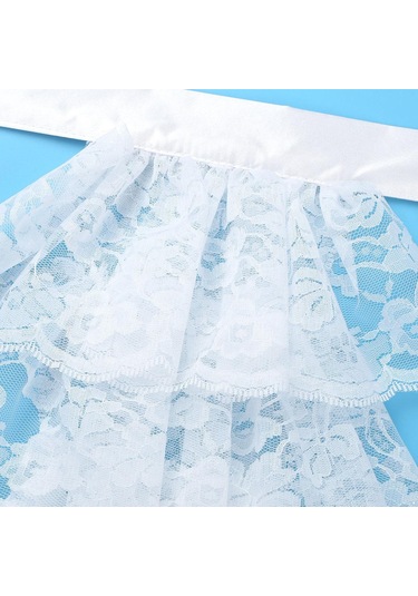 Siyah Sahte Yaka Victoria Rönesans Ayrılabilir Yaka Gömlek Ruffled Jabot Boyunluk Sahne Partisi Steampunk Süslü Elbise Kostüm Siyah