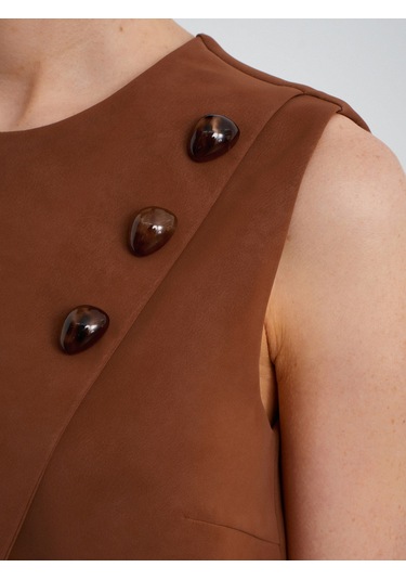 60601 Taş Aksesuarlı Top-camel CAMEL