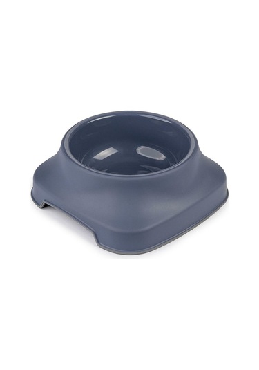 Pribor Kedi Köpek Mama Ve Su Kabı 1 Lt Silikon Kaydırmaz Taban Lacivert/mavi