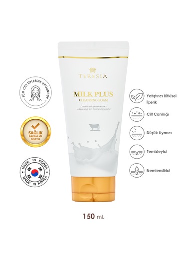 Aydınlatıcı Ve Besleyici Süt Proteini Içerikli Temizleme Köpüğü 150ml