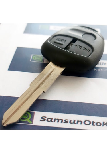 Mitsubishi Lancer Kumanda Kabı Anahtar Kabı 3 Buton Mıt1 1r Uçlu