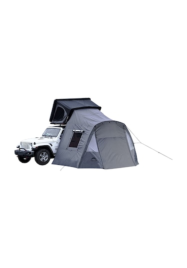 Wild Land Çok İşlevli Araç Yan Çadırı Annex A Wild Cruiser 140 Ve 160 Ve Desert Cruiser 160 İçin Antrasit