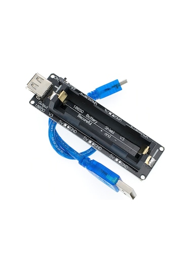 Robiz 18650 Pil Şarj Kartı V3 Lion Lityum Batarya Güç Kaynağı Powerbank