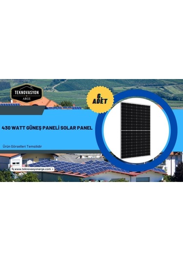 Güneş Enerjisi Bağ Evi Solar Paketi 5KVA İnverter 400W Güneş Paneli 100Ah Jel Akü