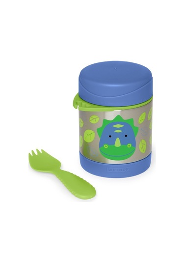 Skip Hop Zoo Paslanmaz Çelik Termos Dinozor