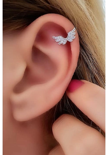 Melek Kanadı 316l Anti Alerjik Cerrahi Celik Helix Piercing