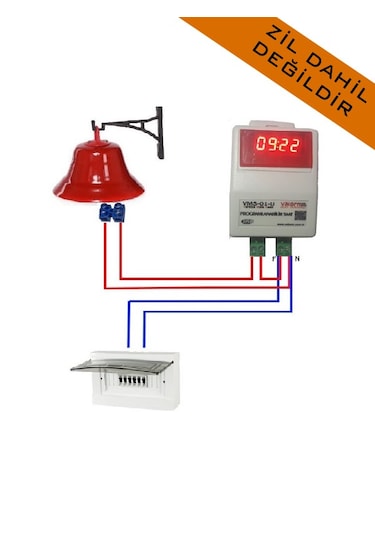 Fabrika Vardiya Paydos Mola Zil Sistemi