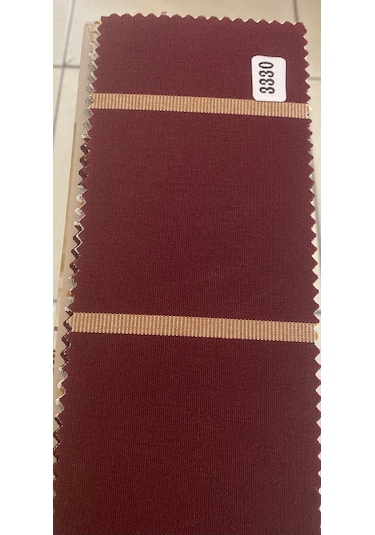 Balkon Stor Perde Bordo Renk Akrilik Kumaş 200 X 230 Bordo