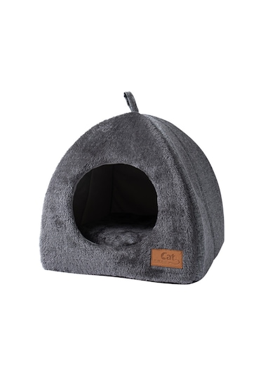 Geeroyoo Üçgen Kedi Yatağı Sıcak Kalın