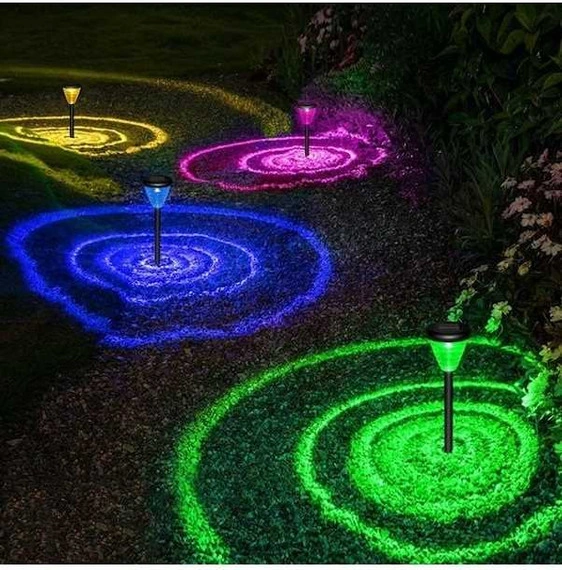 Tongxida Outdoors Su Dayanıklı Akıllı Algılama Led Güneş Lambası Sıcak+renkli Işık