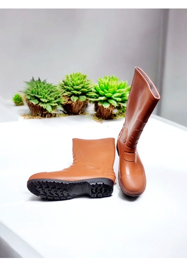 Kamp Balıkçılık Av Kısa Çizme Gk Kahve