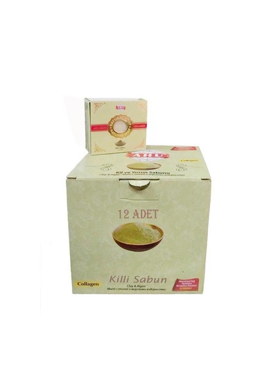 Ahu Natural Collagen Killi Sabun 12 x 150 G