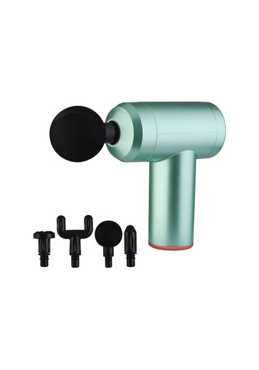 Fasya Tabancası Elektrikli Masaj Rölyef Kas Masajı Masaj Tabancası Usb Mini Şarj Edilebilir Fasya Tabancası Lf68n0 Açık Yeşil