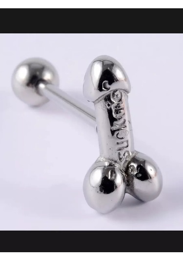 Lisvild Dil Piercingi 1 Adet Dil Küpesi Takı 205949450 Gümüş