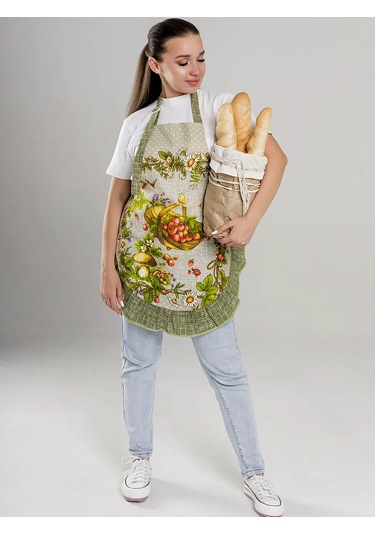 Kuhna V Gorosek Kadın Mutfak Önlüğü 217351036 Yeşil