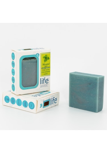 Olife Soap Doğal El Yapımı Mentol Kokulu Sabunu 3 x 100 G