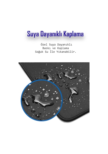 HELİXSUN Mouse Pad Büyük Boy Gaming Oyuncu Xl 70x30 Cm Monk