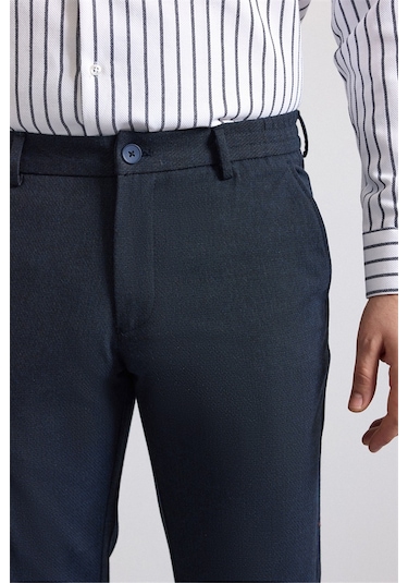 Süvari Lacivert Slim Jogger Pantolon Pn2020500732-m09 Lacivert