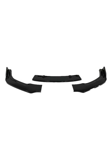 Skoda Octavia Mk3 Ön Lip Piona Black 3 Prç 2013-2020 Ön Karlık