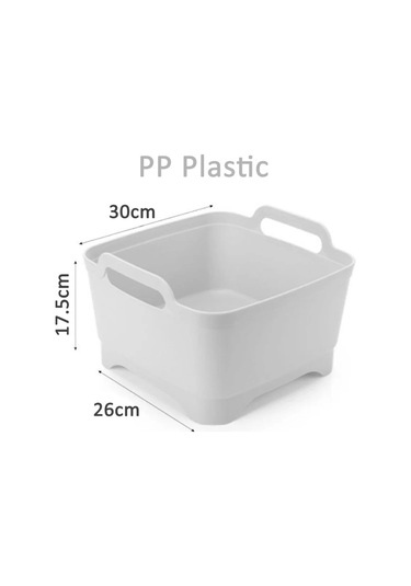 Pratik Lavabo Süzgeci 9 Lt / Koyu Krem Krem