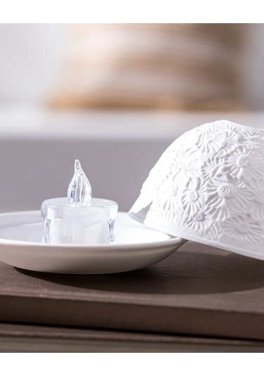 Madame Coco Rayon Led'li Dekoratif Mumluk - Beyaz Beyaz