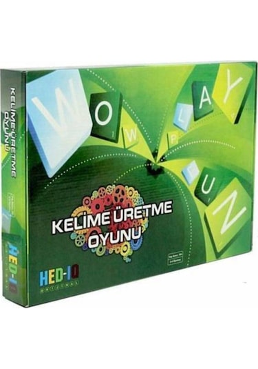 Kelime Oyunu / Yerli Üretim Scrabble Kelime Üretme Oyunu Z5