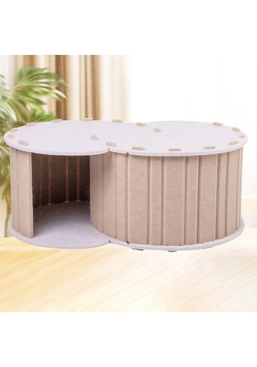 Homyl Kedi Tüneli Yatak Nefes Alabaç Çıkarılabilir Kapak