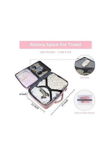 Didadodo Kadınlar İçin Usb Şarj Portlu 35 Litre Tsa Onaylı Seyahat Sırt Çantası - Hemşire Ve İş İçin Siyah Küçük Boy Siyah