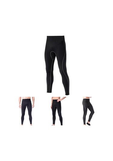 Suntek Erkek Wetsuit Pantolon Neopren Sıcak Tüplü Dalış