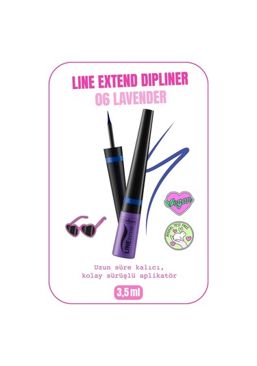 Callista Line Extend Dipliner Açık Mor 06