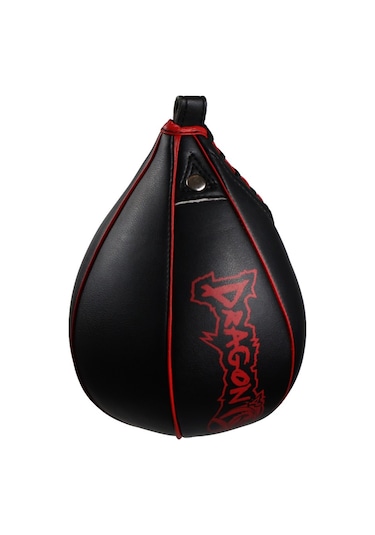 Dragondo 45015 Punching Ball Mexican Style - Medium Speed Ball Hız Refleks Topu Siyah - Kırmızı