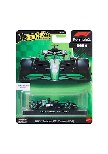Hot Wheels Premium Formula 1 Yarış Arabası Tekli Paket Hrv11 - Jbm23 Kick Sauber F1 Team