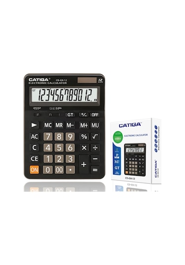 Catiga CD-GX-12 Elektronik 12 Hane Hesap Makinesi
