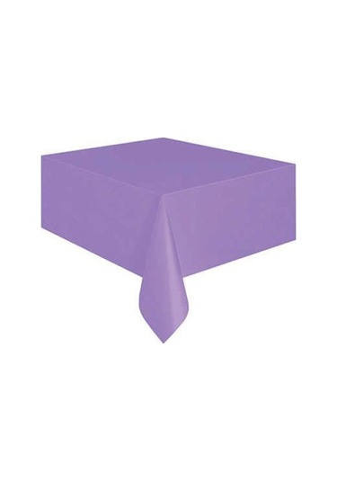 Düz Mor Masa Örtüsü 120x180 cm